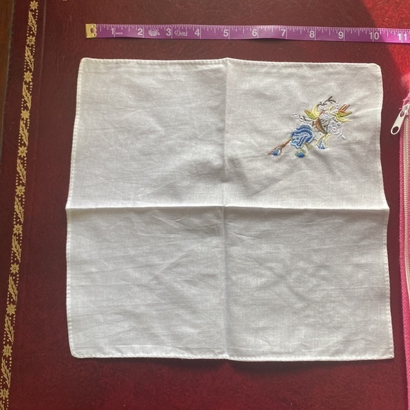 THE MISFITS SET of 3 Mushroom Handkerchief Hand Crochet Bag & Pillow Cover - Picture 11 of 13